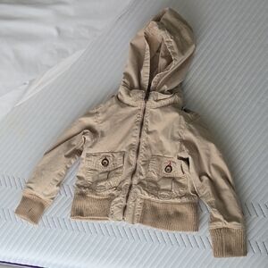 Old Navy Beige Hooded Jacket